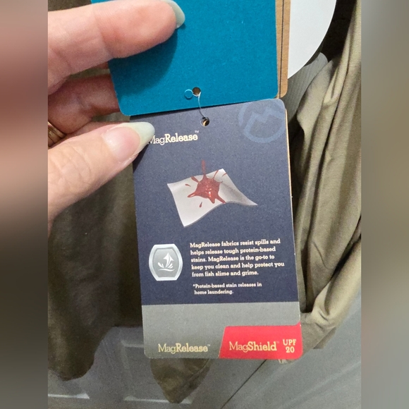 Magellan Outdoors Men's Tan Long Sleeve Fish Gear 2xl - Picture 5 of 15